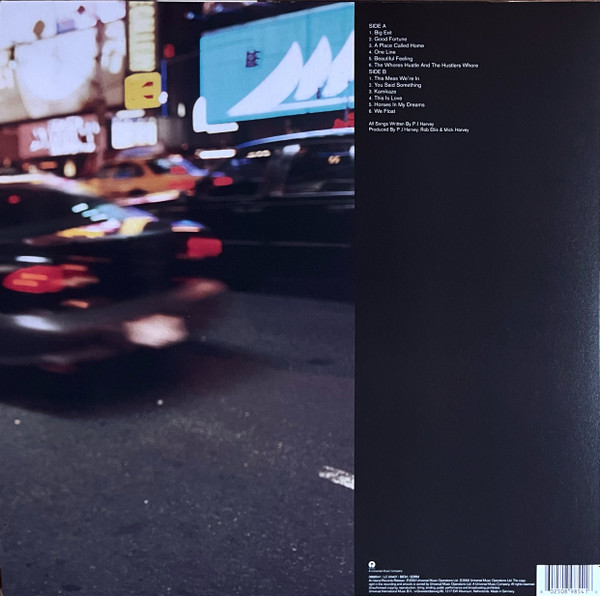 Pj Harvey - Stories From The City Stories From The Sea     -    Vinilo