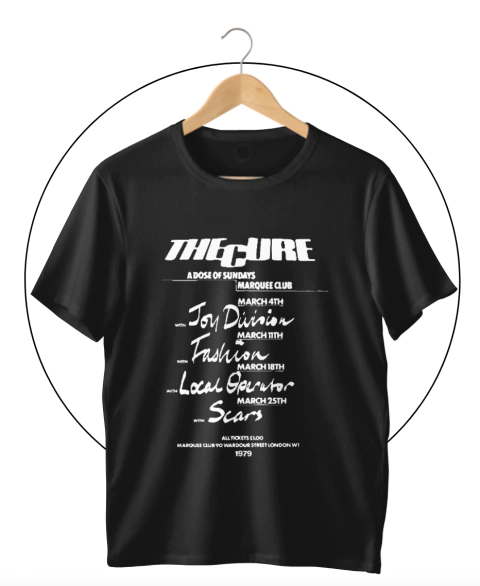 THE CURE & JOY DIVISION (FLYER) (0737)