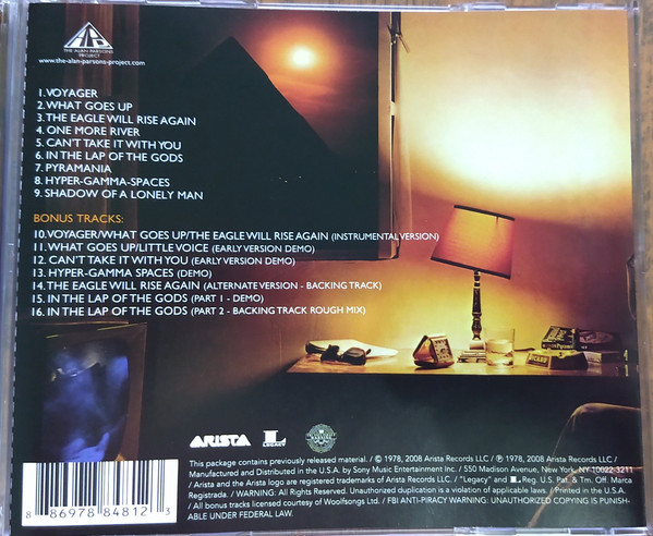 Alan Parsons Project - Pyramid ( Remastered ) - Imagen 2